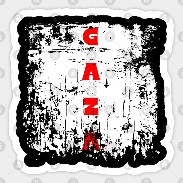 GAZA Sticker by DMcK Designs